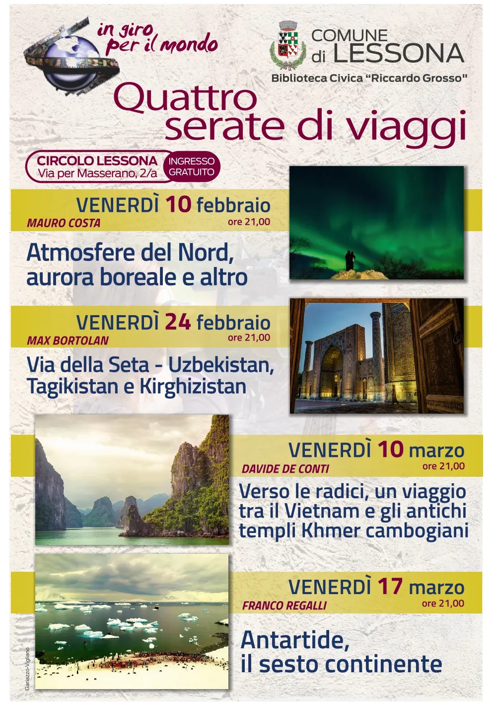 ANTARTIDE - Serate di Viaggio