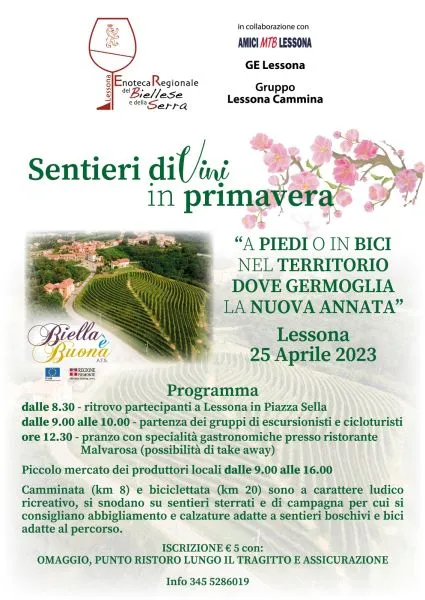 Sentieri diVini in primavera